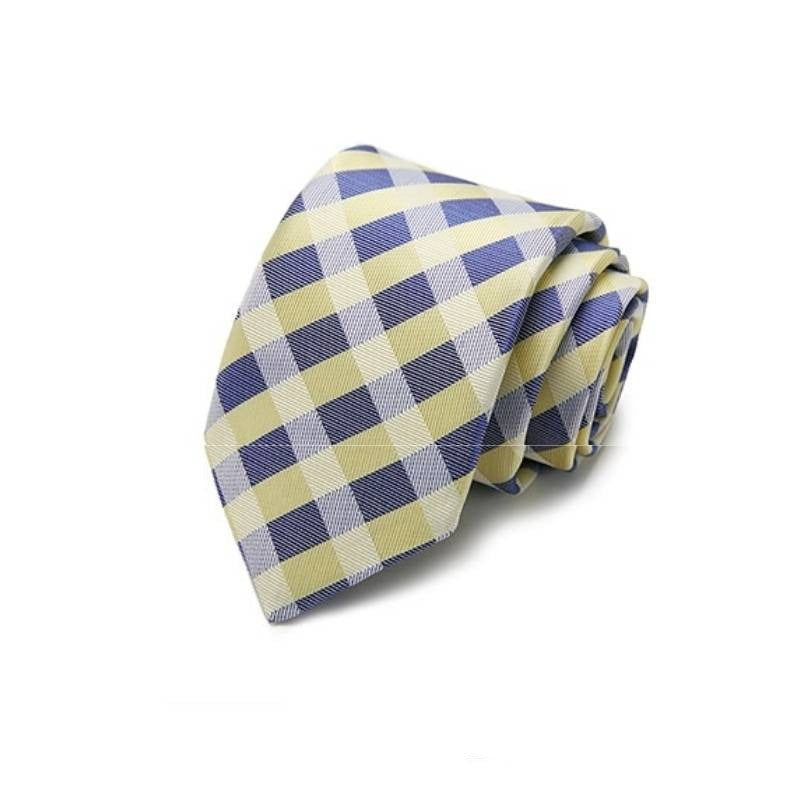 Geltona ir mėlyna kaklaraištis