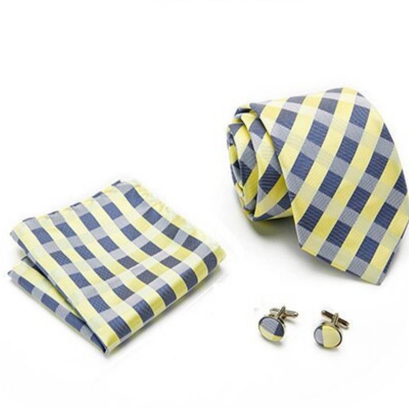 Geltona ir mėlyna kaklaraištis