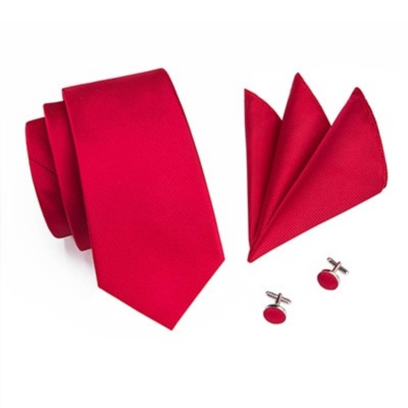 Vyriškas raudonas kaklaraištis