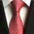 Cravate à Pois Rouges et Blancs et Motif Rouge
