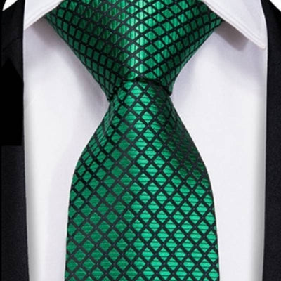 Juodas ir žalias kaklaraištis