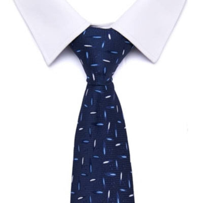 Vidurnakčio mėlynas kaklaraištis