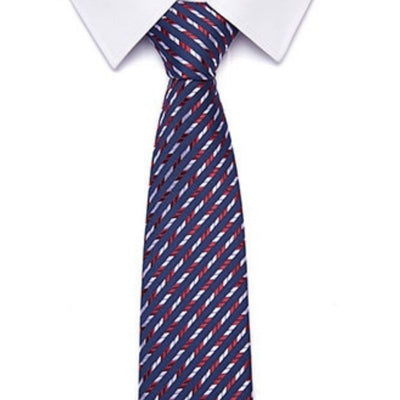 Juodas ir raudonas kaklaraištis