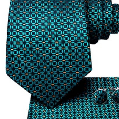 Žalias ir geltonas kaklaraištis