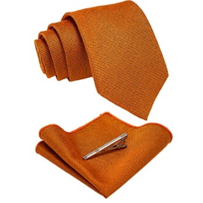 Apelsinų vilnos kaklaraištis