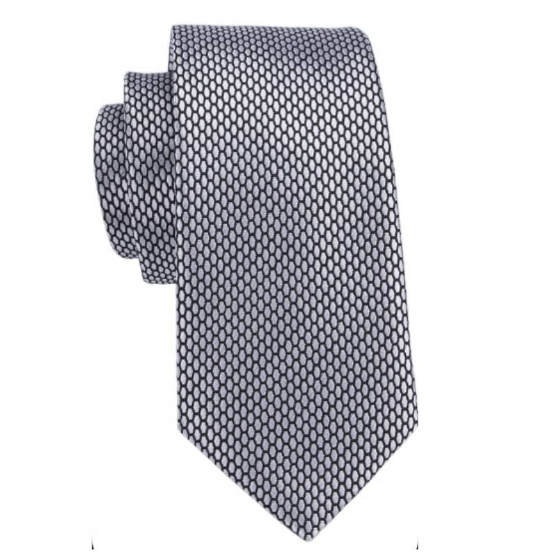 Medžio anglies pilkas kaklaraištis