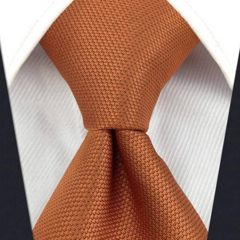 Vyriškas oranžinis kaklaraištis