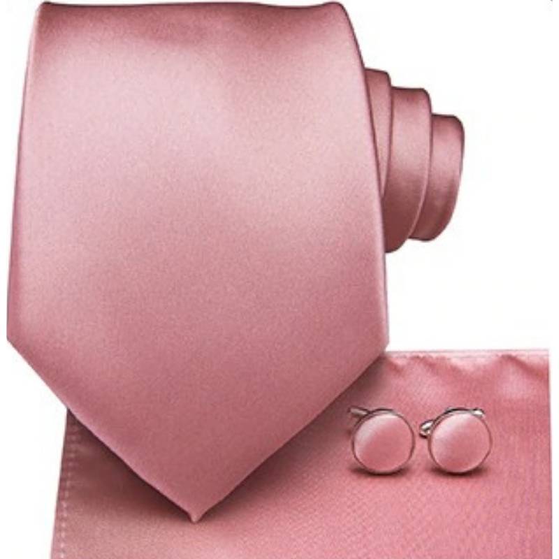 Šviesiai rožinis kaklaraištis