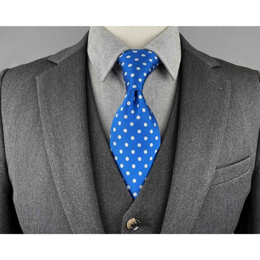 Mėlynas taškinis kaklaraištis