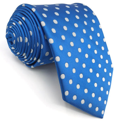 Mėlynas taškinis kaklaraištis