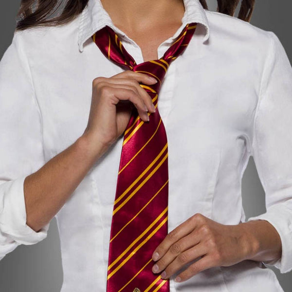 Cravate Harry Potter  Cravate Gentleman Étiqueté Rouge