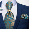 Cravate Turquoise Mariage