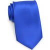 Cravate Bleu Roi Satin