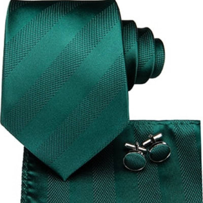 Cravate Homme Verte
