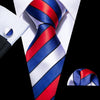Cravate Bleu Blanc Rouge