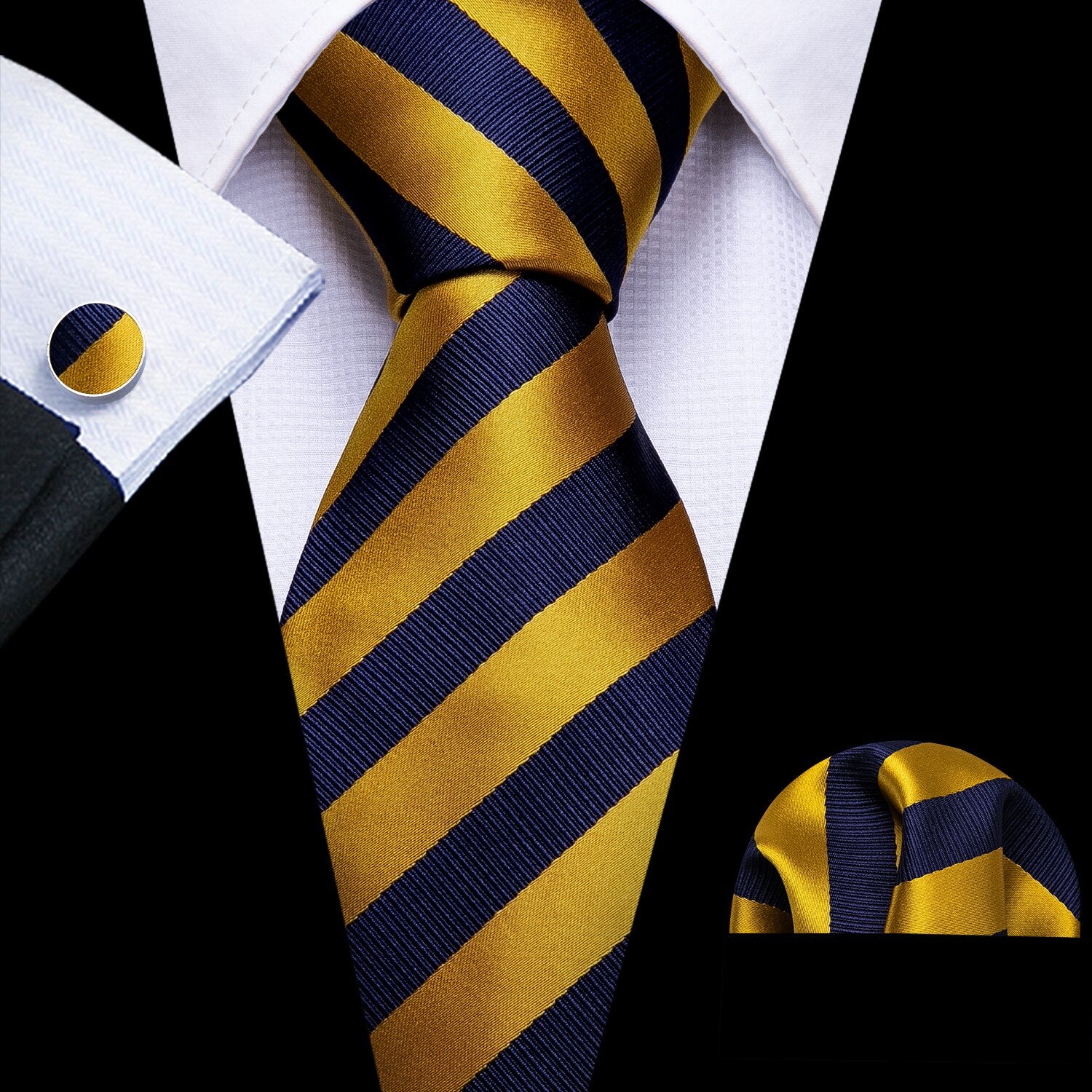cravate jaune fluo - Hyperfetes