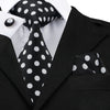 Cravate Noir A Pois Blanc