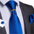 Cravate Bleu Electrique