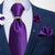Cravate Violette Homme