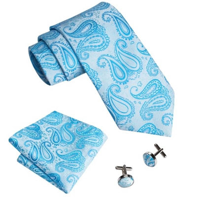 Cravate Bleu Motif