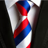 Cravate Bleu Blanc Rouge
