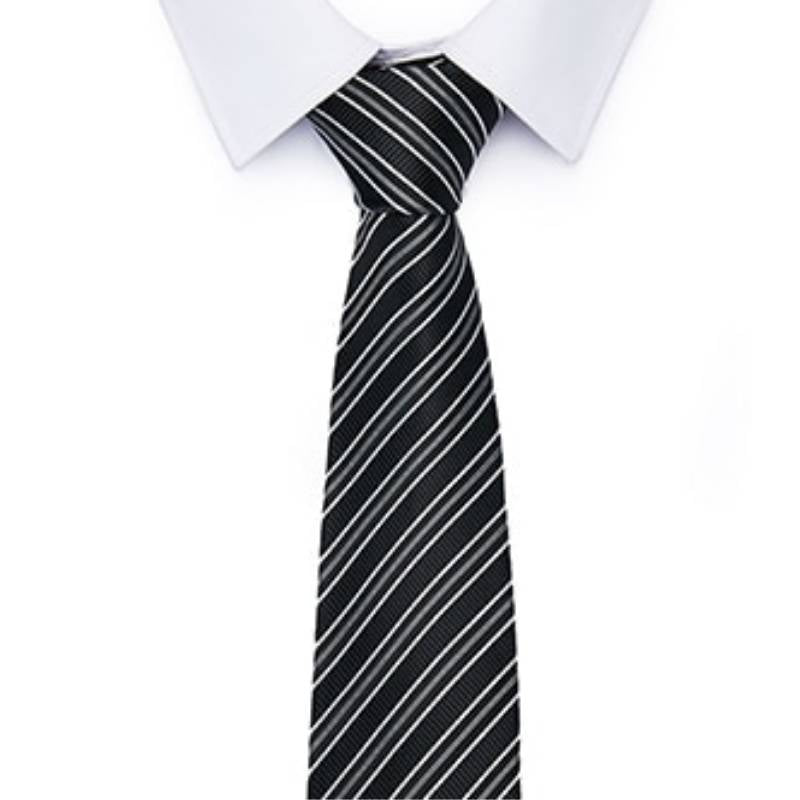 Szürke és fekete nyakkendő