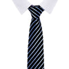 Cravate Noire Bleue
