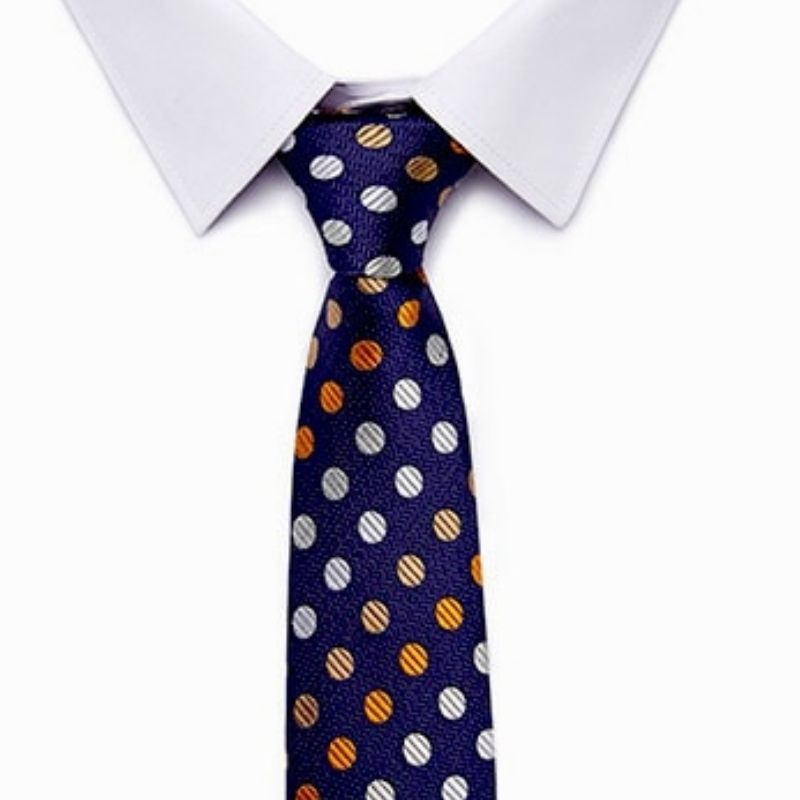 Blue Polka Dot Tie