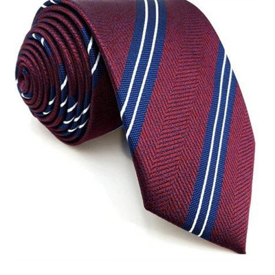 Cravate Bleu Rouge