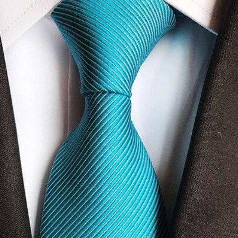 Cravate Bleu Vert