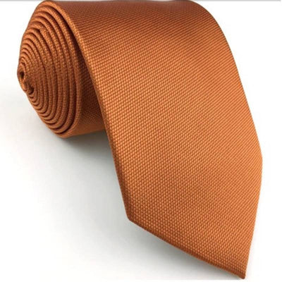 Cravate Orange Homme