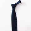 Cravate Tricot Bleu Marine